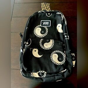 Vans Black and White Yin Yang Backpack